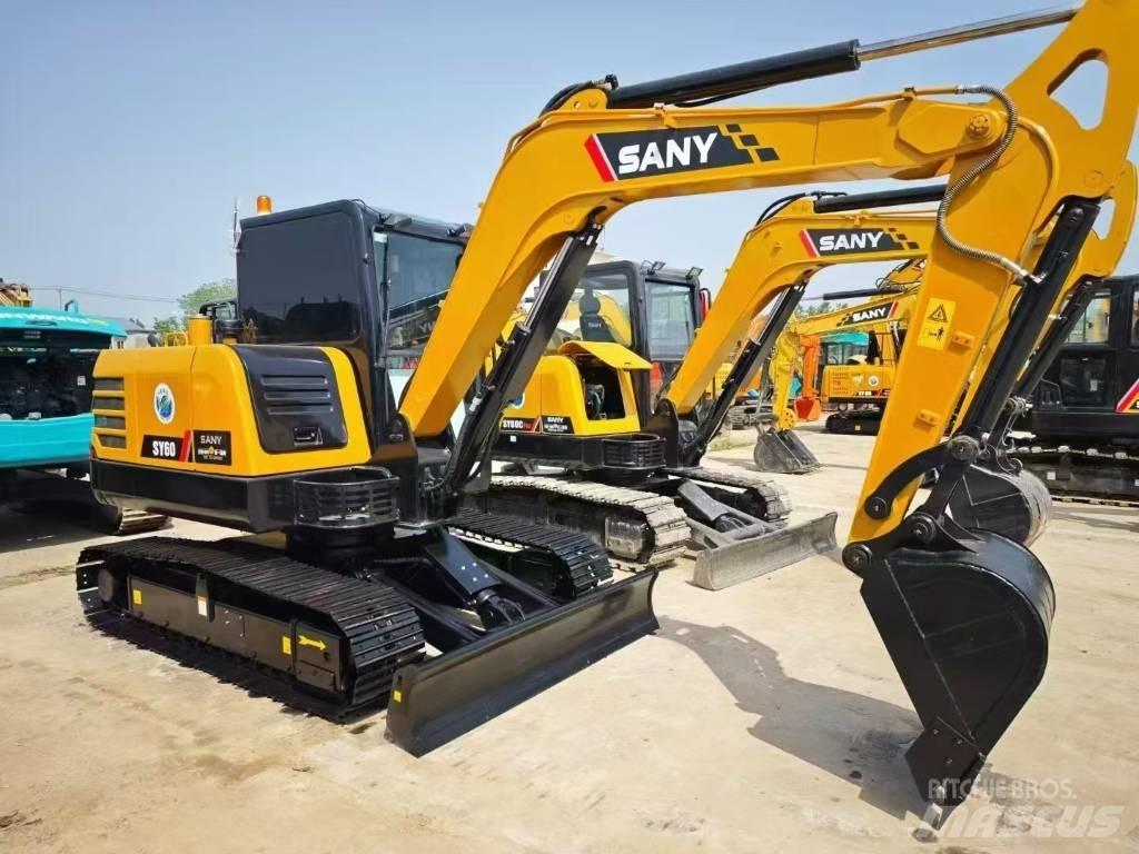 Sany 60C Vikšriniai ekskavatoriai