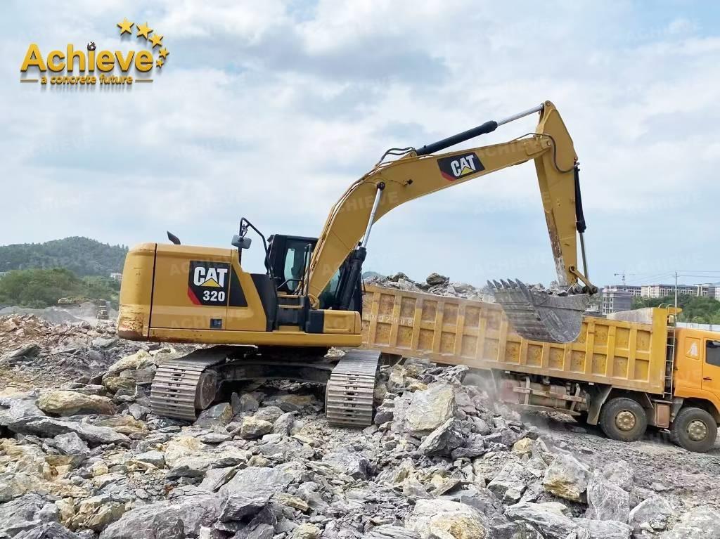 CAT 320 Vikšriniai ekskavatoriai