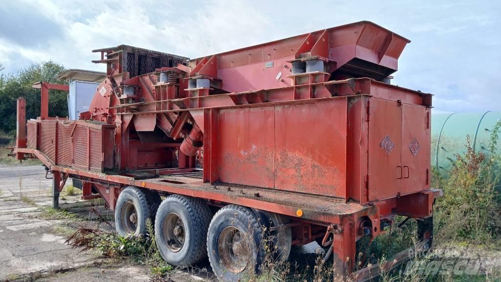 O&K 100x125 Mobilūs smulkintuvai