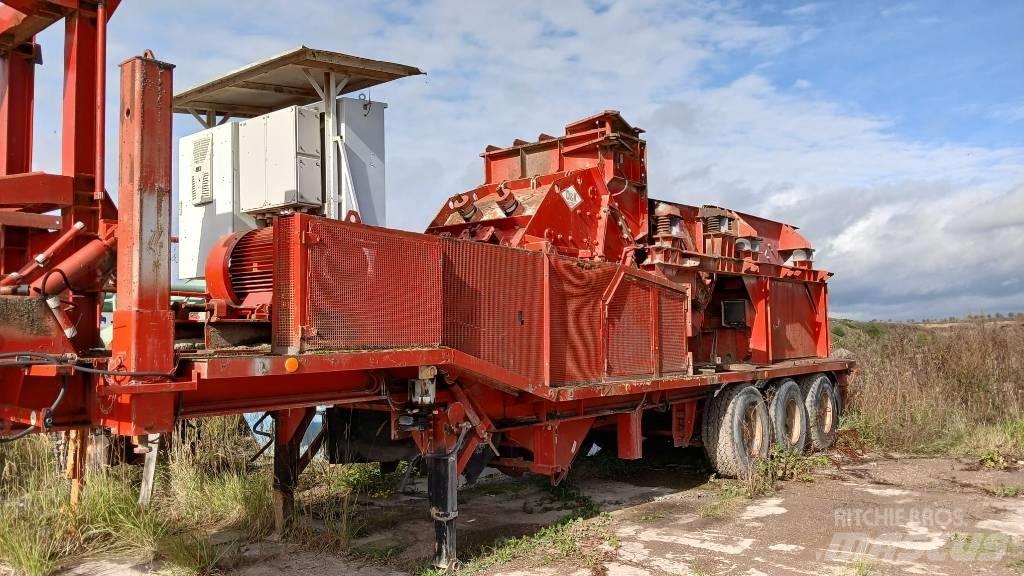 O&K 100x125 Mobilūs smulkintuvai