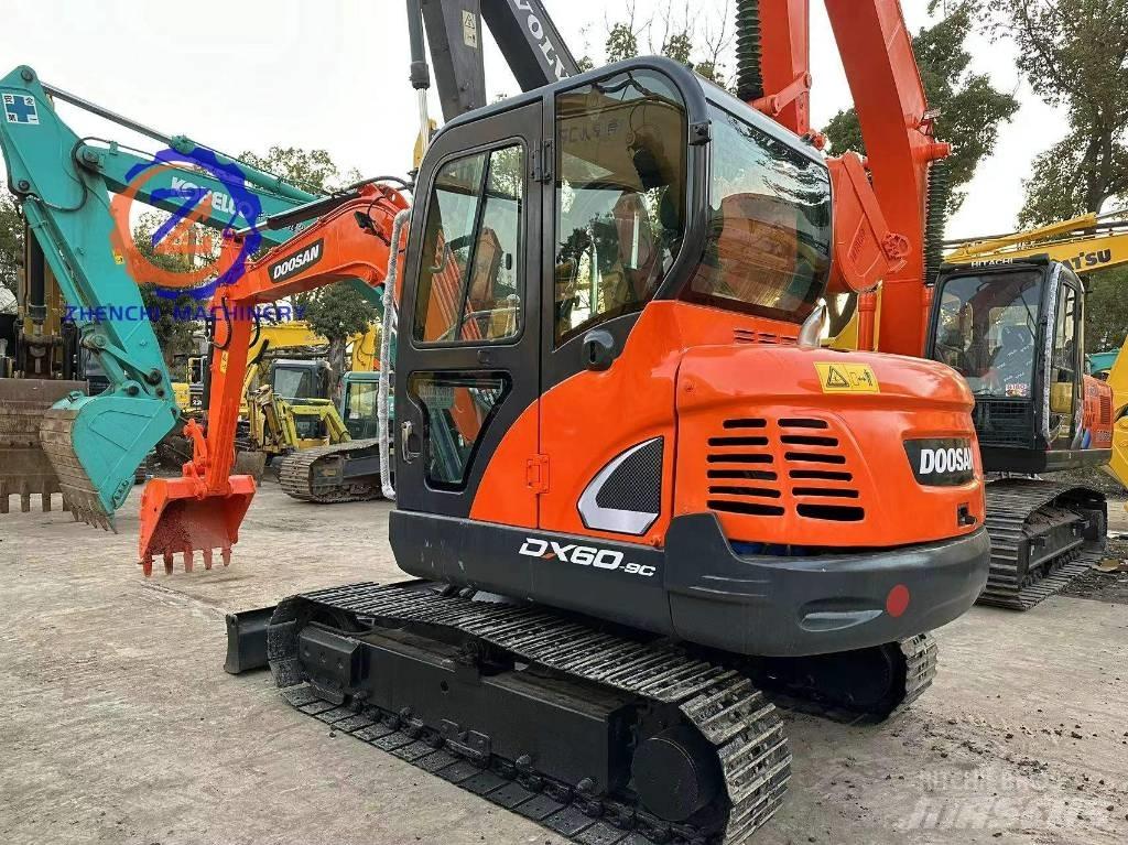 Doosan DX 60 Mini ekskavatoriai < 7 t