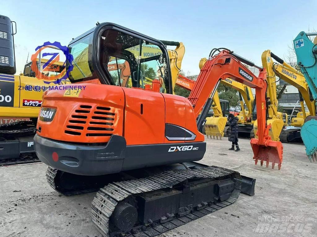 Doosan DX 60 Mini ekskavatoriai < 7 t