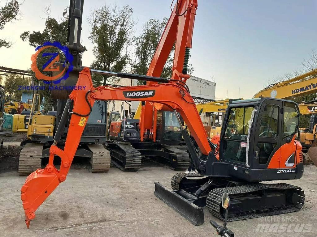 Doosan DX 60 Mini ekskavatoriai < 7 t
