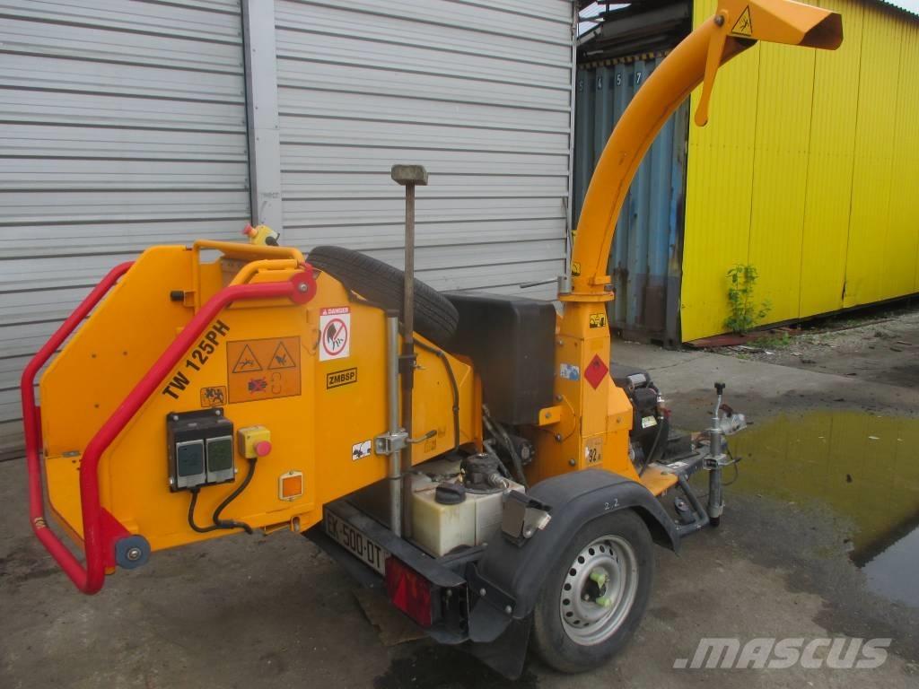 Timberwolf TW125PH Medienos smulkintuvai