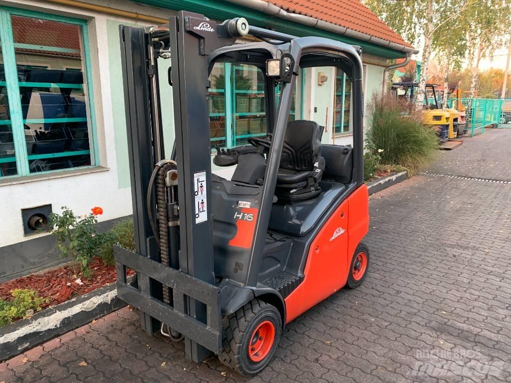 Linde H16T-01 V-3071 LPG (dujiniai) krautuvai