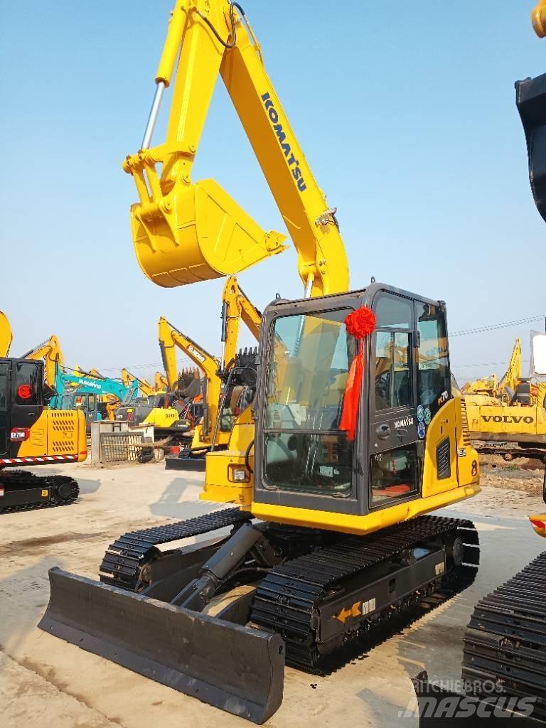 Komatsu PC 70 Vikšriniai ekskavatoriai