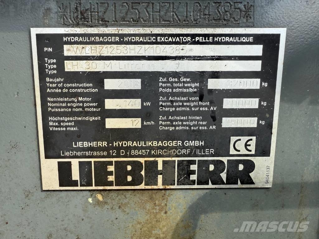 Liebherr LH 30 M Atliekų / pramoniniai krautuvai