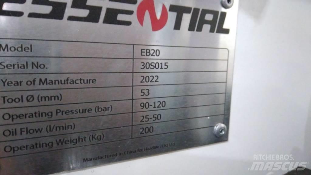  Essential  EB20 Hidrauliniai kūjai / Trupintuvai