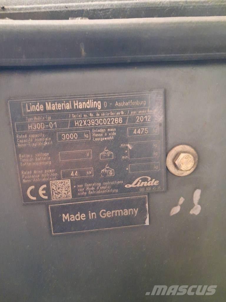 Linde H30D-01 Dyzeliniai krautuvai
