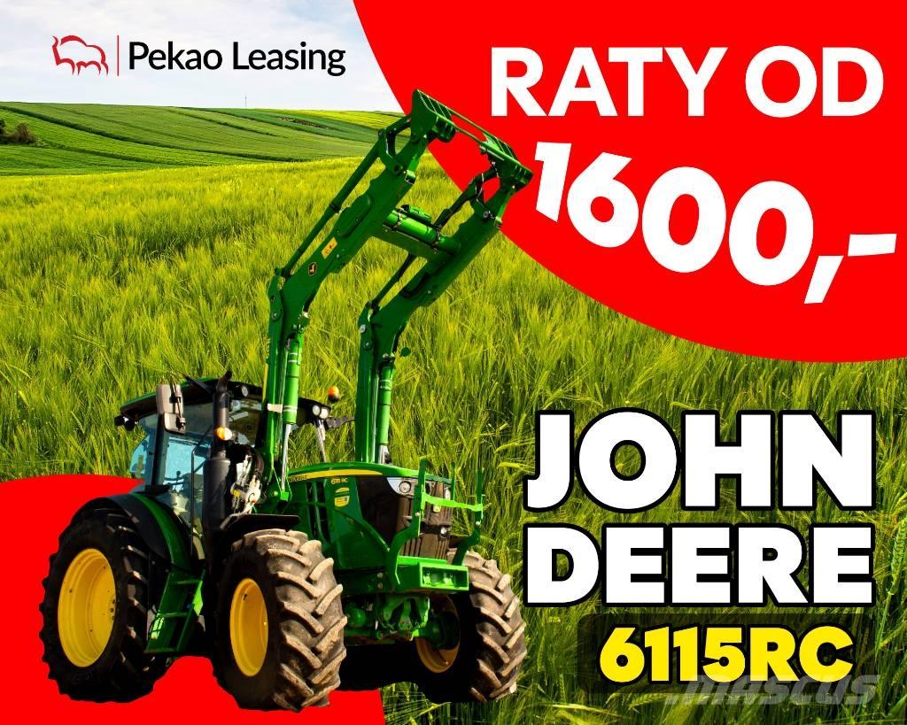John Deere 6115 RC Traktoriai