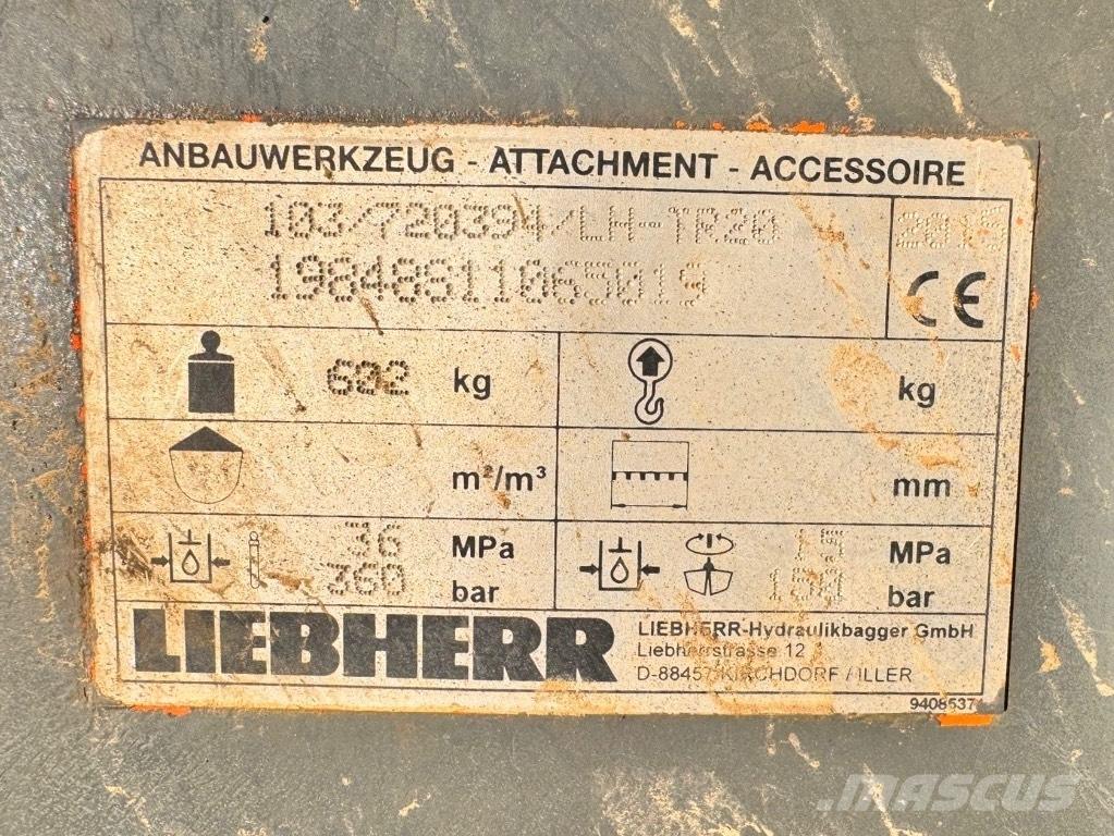 Liebherr LH-TR 20 Greito sujungimo jungtys