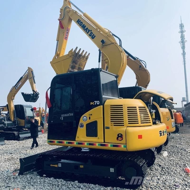 Komatsu PC 70 Vikšriniai ekskavatoriai