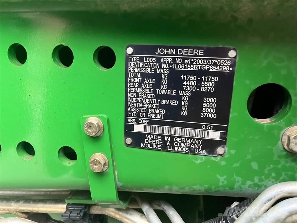 John Deere 6155R Traktoriai