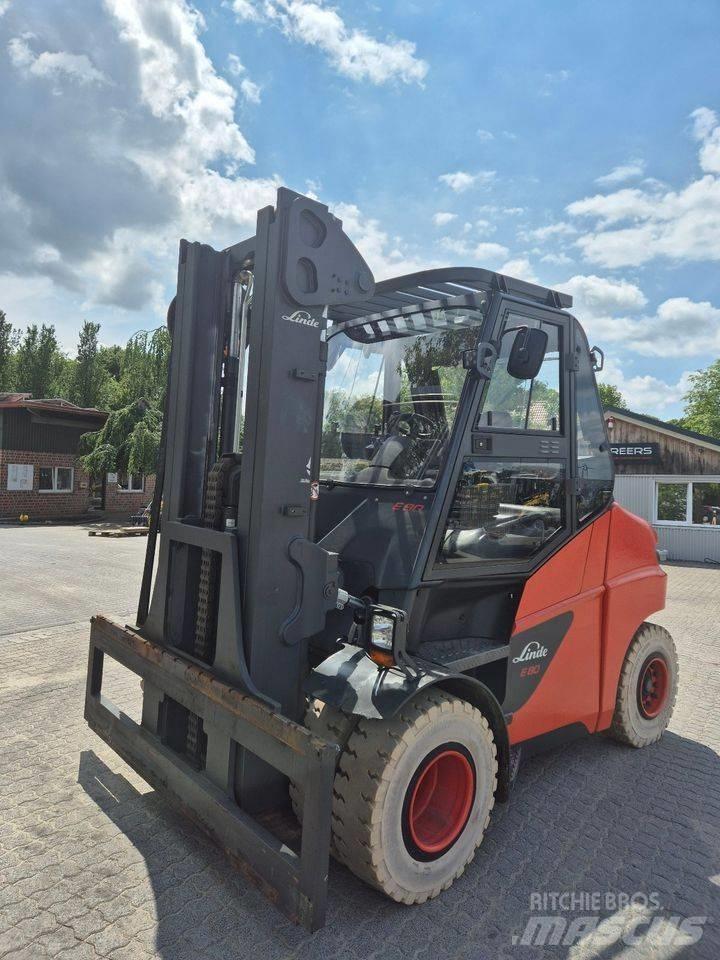 Linde E80-01/900 Statyba - Kita