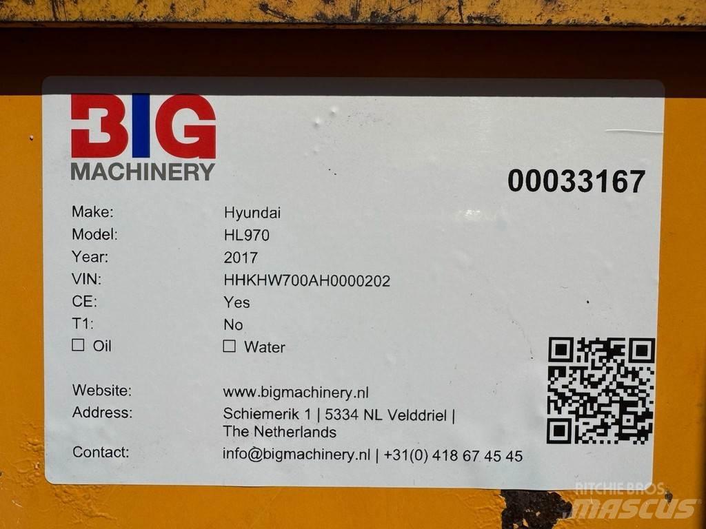 Hyundai HL970 Naudoti ratiniai krautuvai