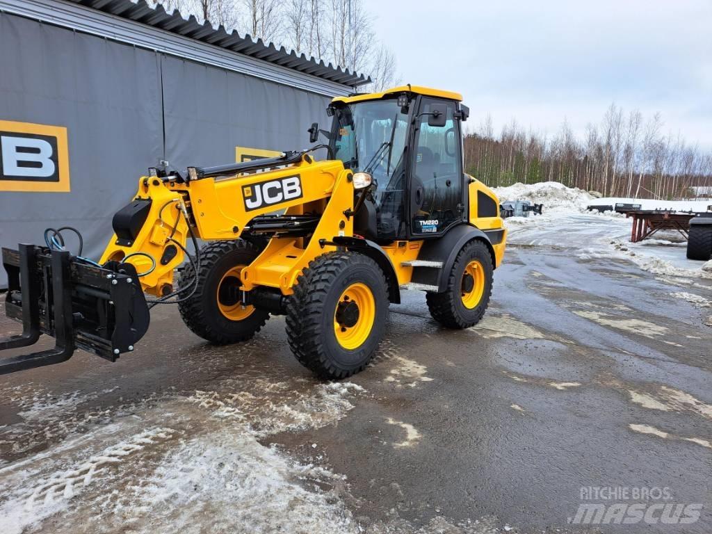 JCB TM 220 SV Naudoti ratiniai krautuvai