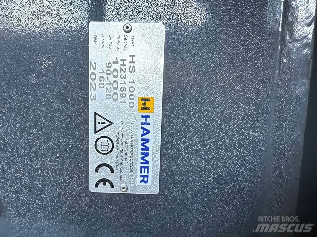 Hammer HS1000 Hidrauliniai kūjai / Trupintuvai