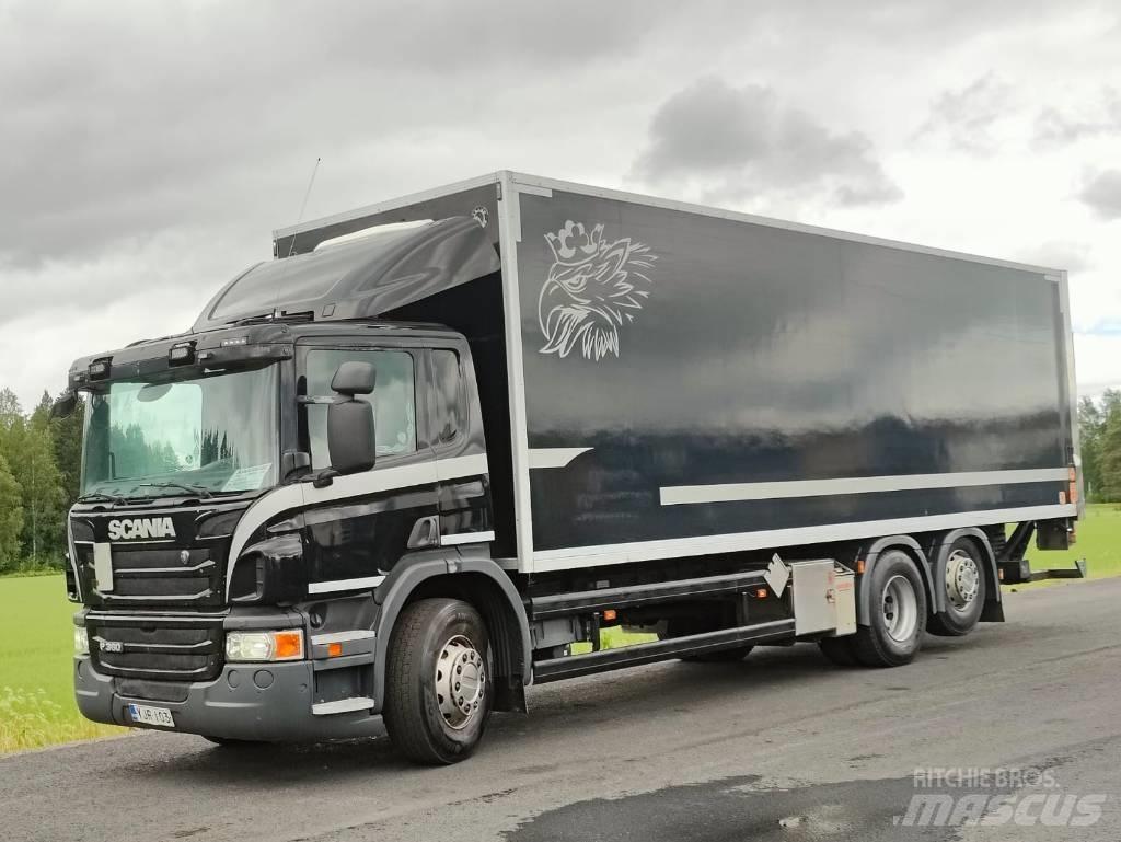 Scania P 360 Sunkvežimiai su dengtu kėbulu