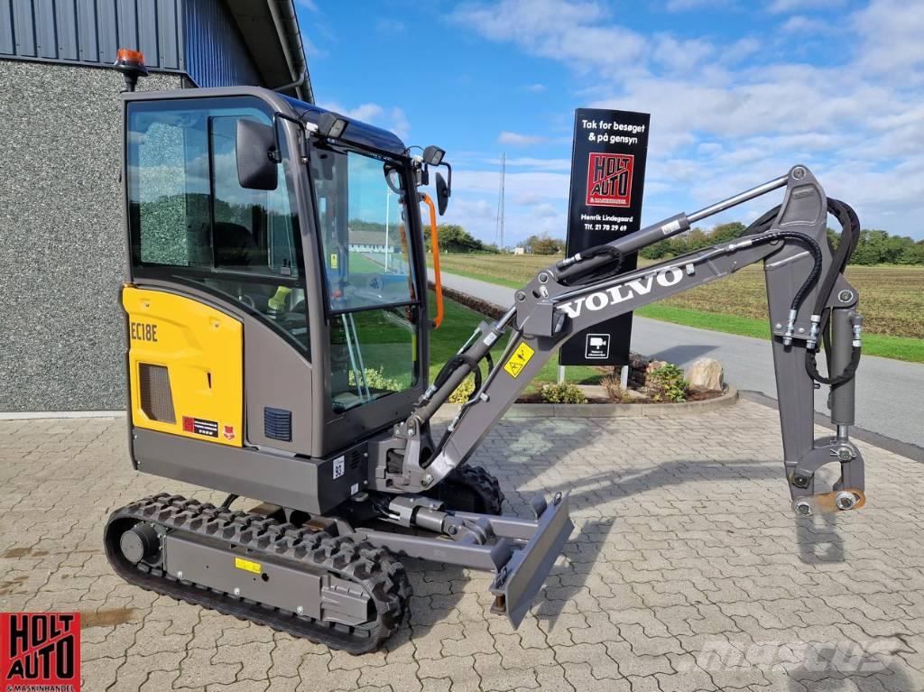 Volvo EC 18 E Mini ekskavatoriai < 7 t
