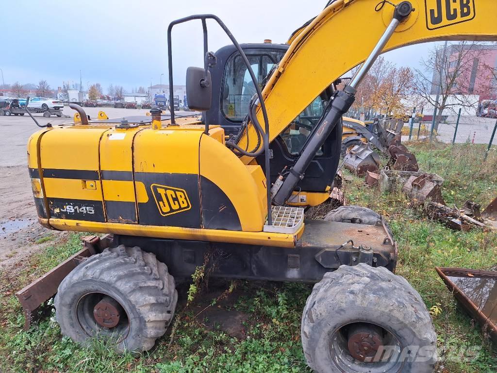 JCB JS 145 W Ratiniai ekskavatoriai