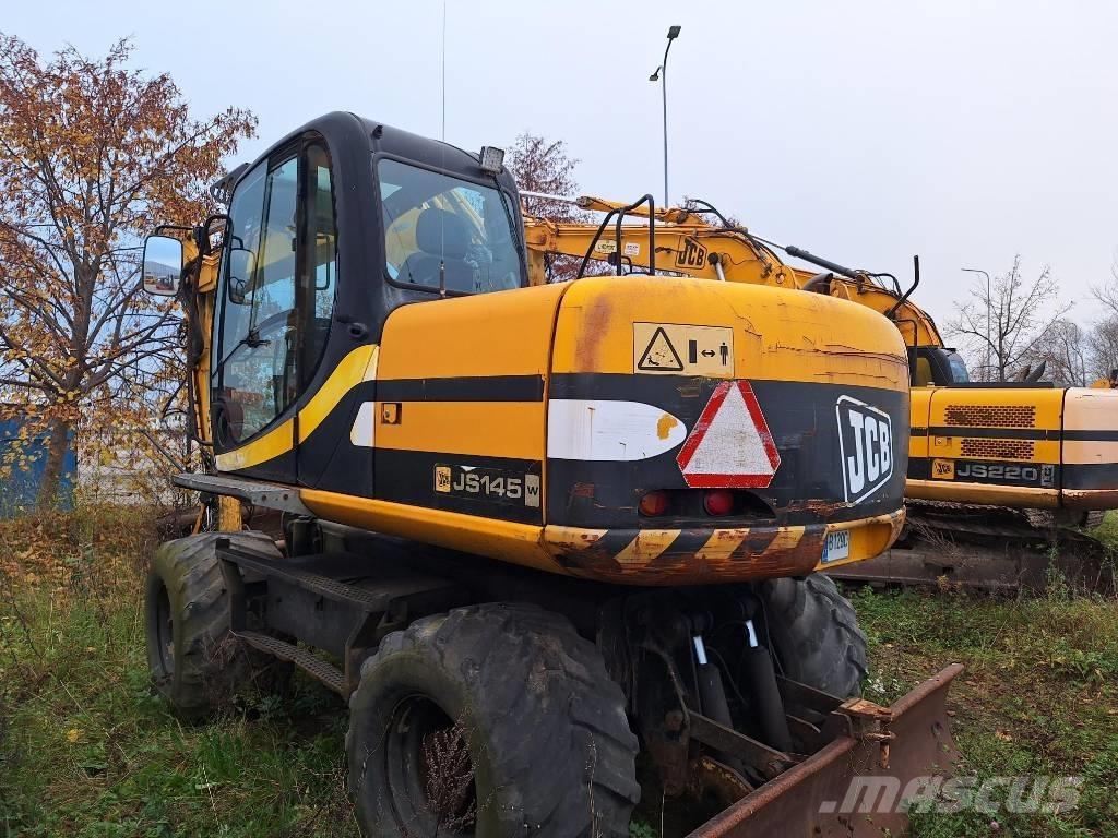 JCB JS 145 W Ratiniai ekskavatoriai