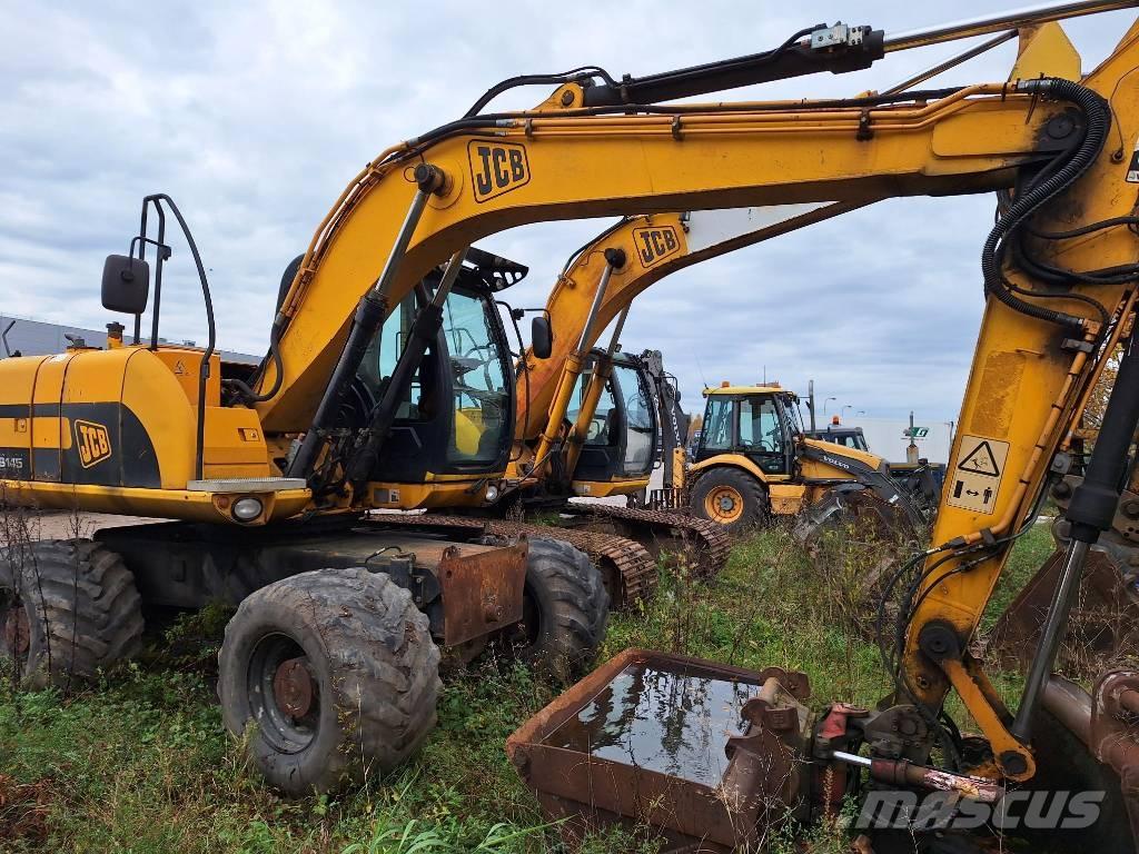 JCB JS 145 W Ratiniai ekskavatoriai