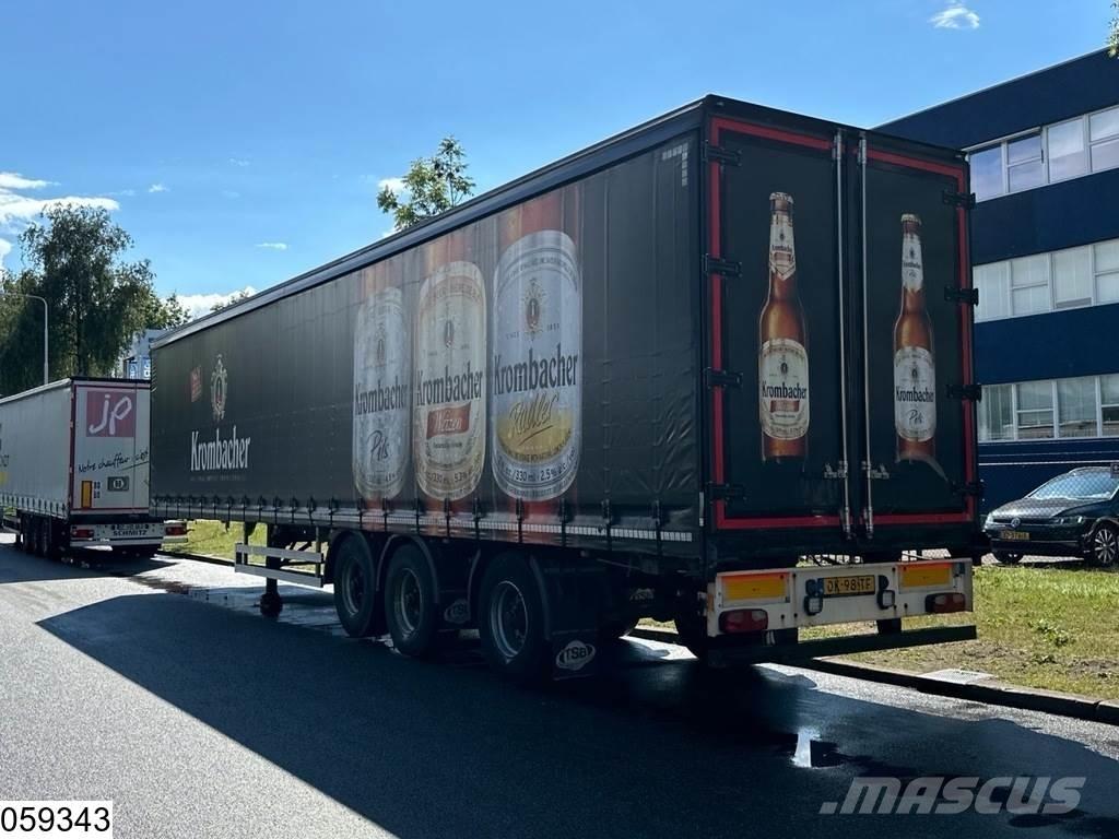 Pacton Tautliner Tentinės puspriekabės