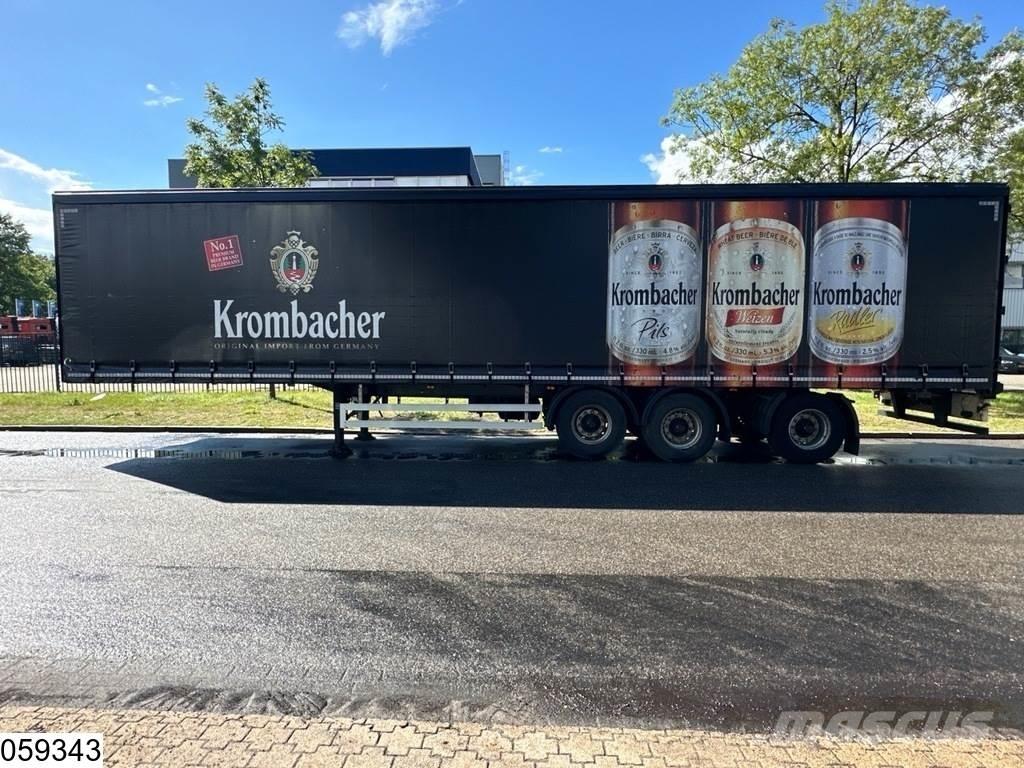 Pacton Tautliner Tentinės puspriekabės