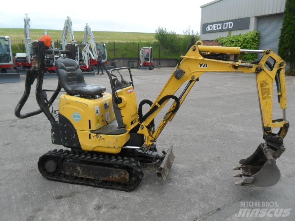 Yanmar SV 08 Mini ekskavatoriai < 7 t