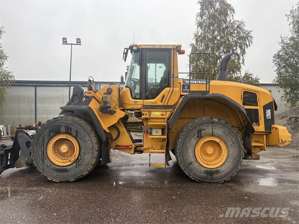 Volvo L150G Naudoti ratiniai krautuvai