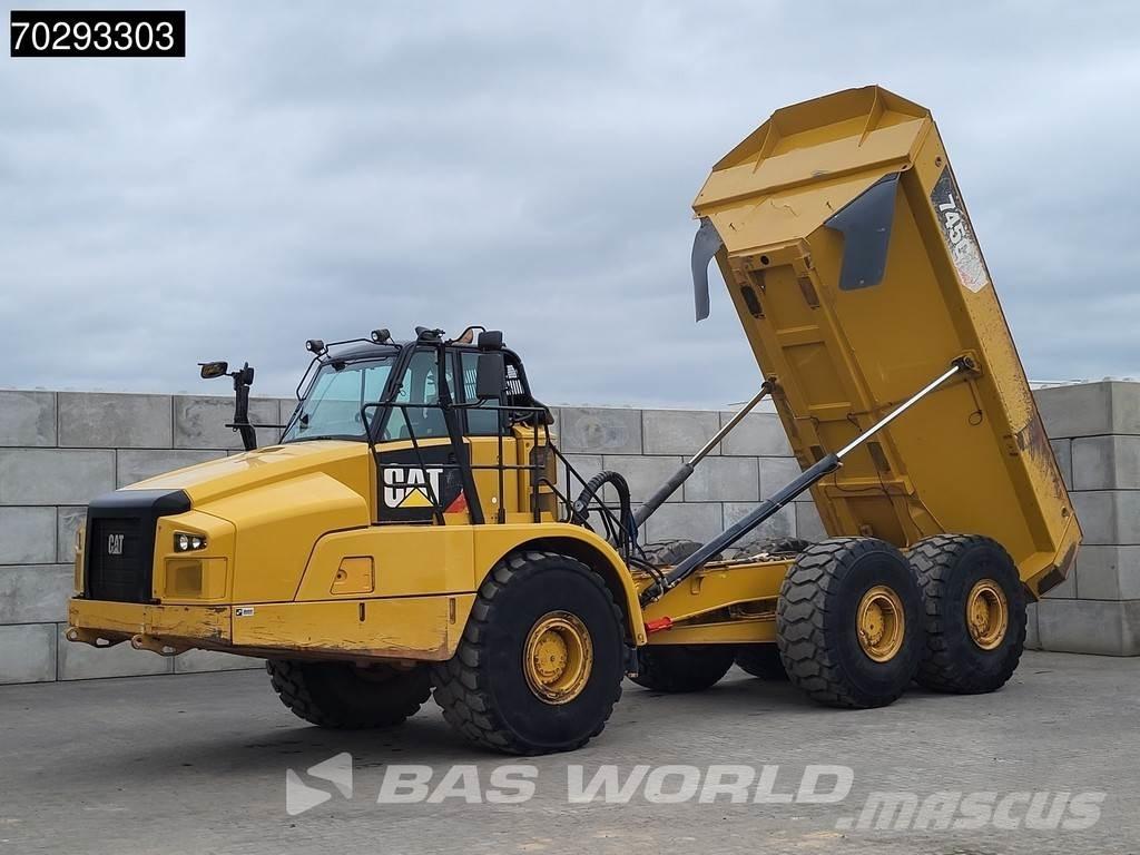 CAT 745 C Karjeriniai savivarčiai