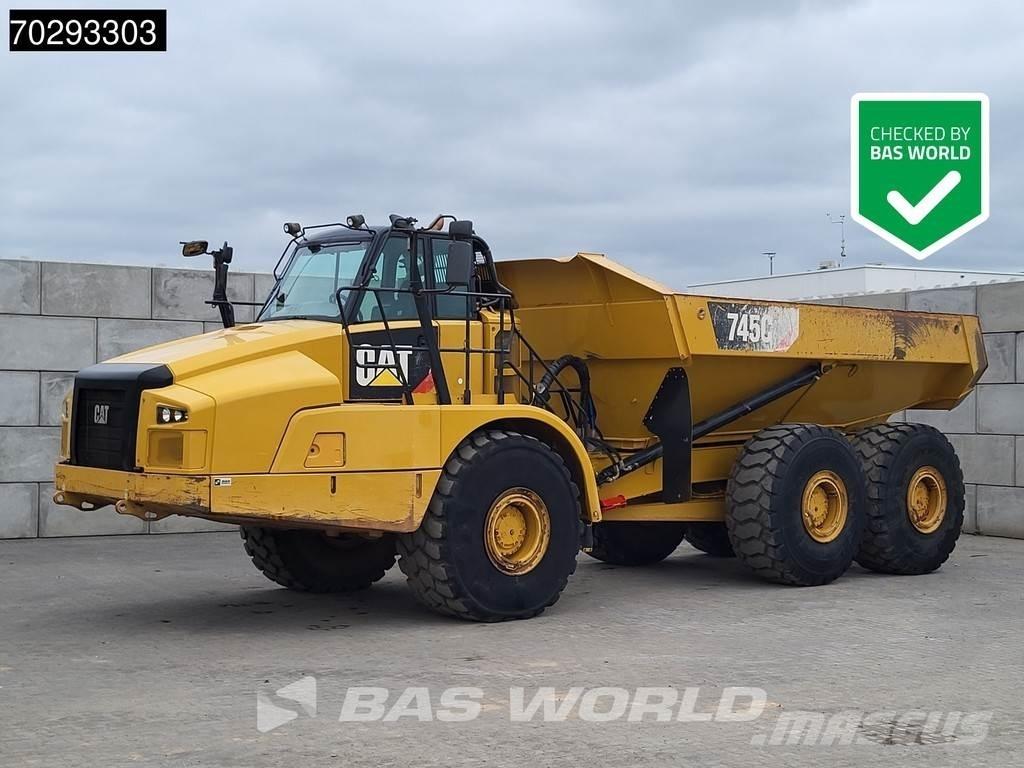 CAT 745 C Karjeriniai savivarčiai