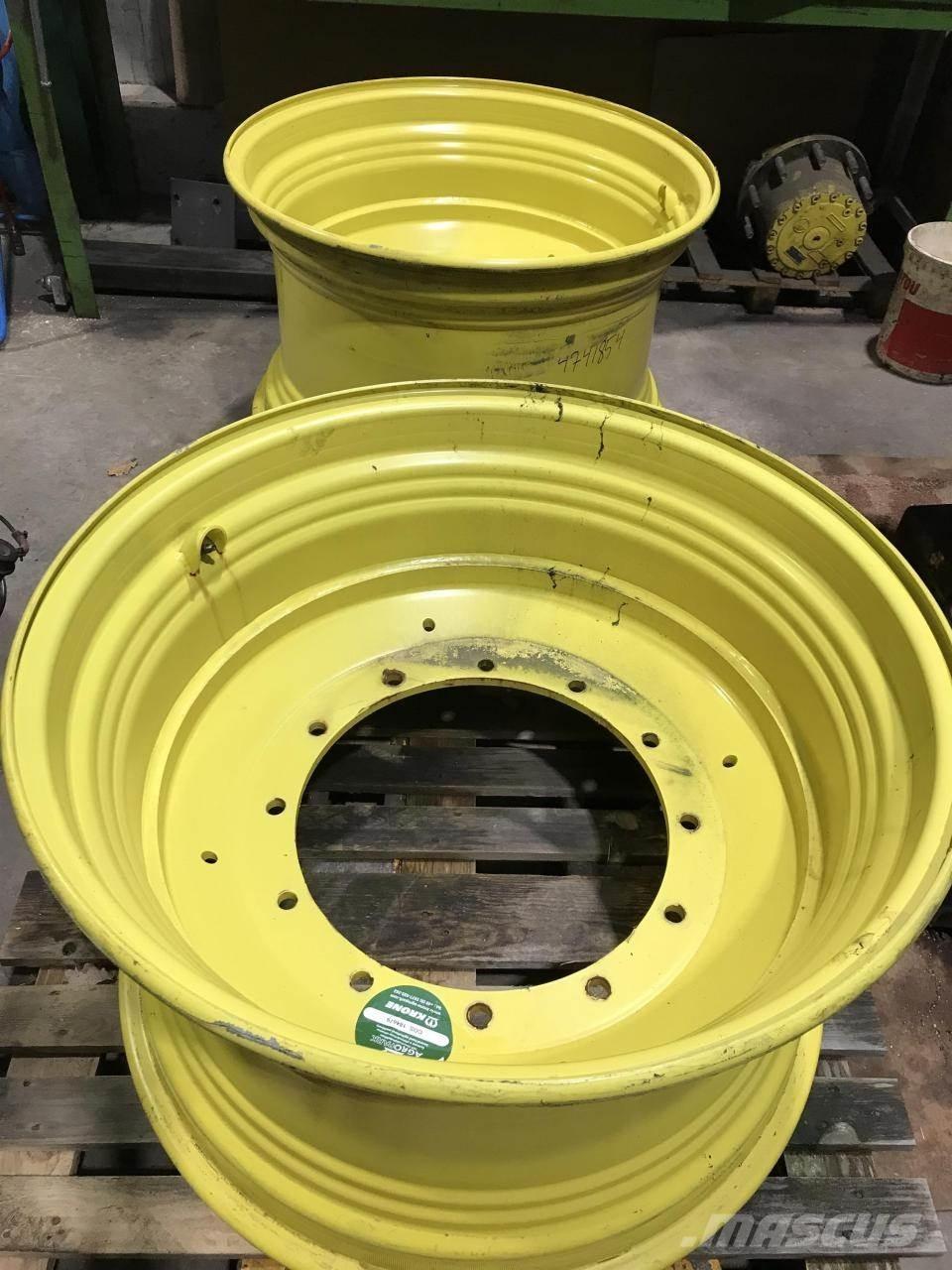 John Deere 20x34 Padangos, ratai ir ratlankiai