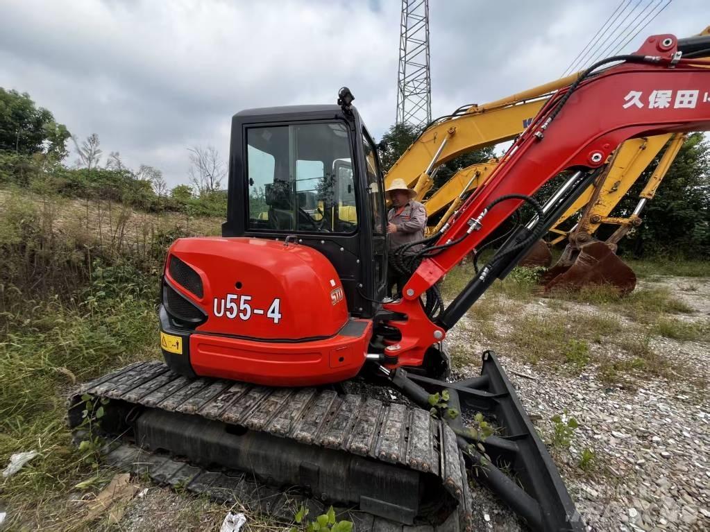 Kubota U 55 Vidutinės galios ekskavatoriai 7-12 t
