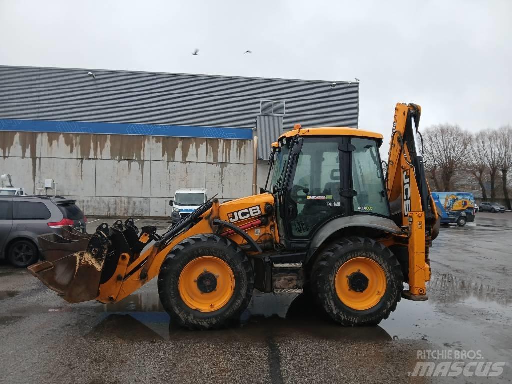 JCB 4cxAEC joystick Ekskavatoriniai krautuvai