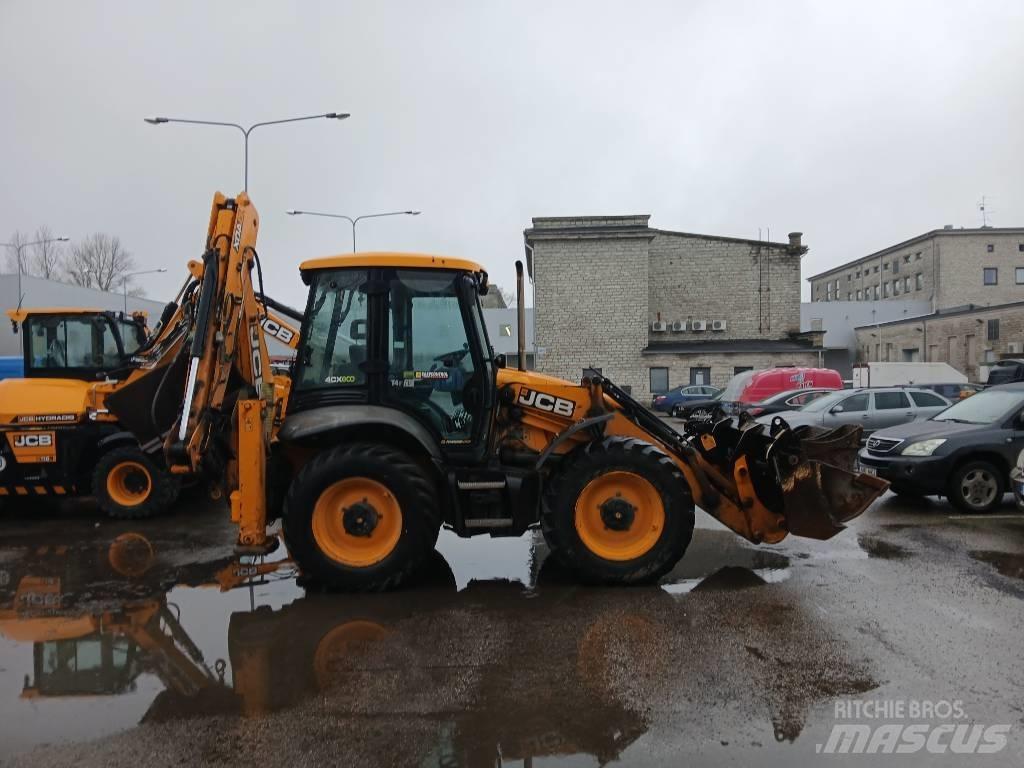 JCB 4cxAEC joystick Ekskavatoriniai krautuvai