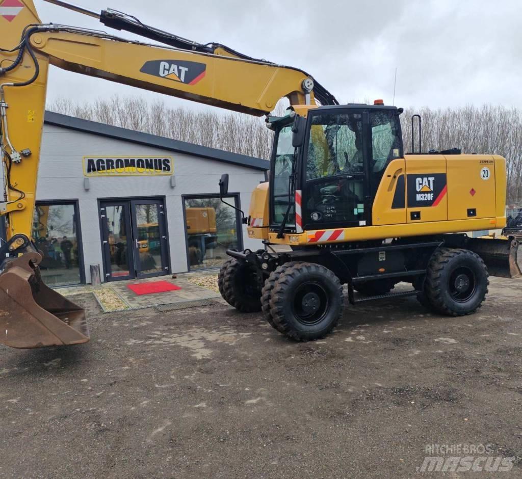 CAT M320 F Ratiniai ekskavatoriai