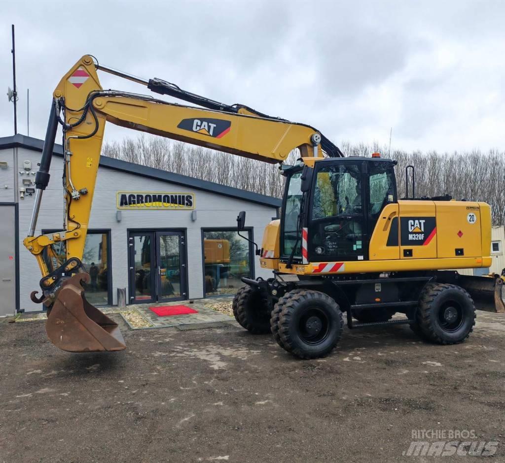 CAT M320 F Ratiniai ekskavatoriai