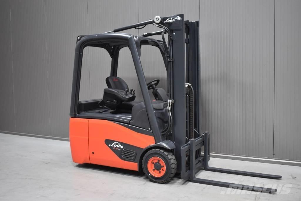 Linde E 16-02 Elektriniai šakiniai krautuvai