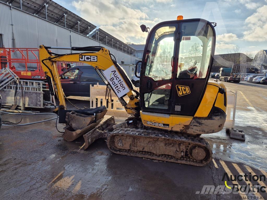 JCB 8026 CTS Mini ekskavatoriai < 7 t