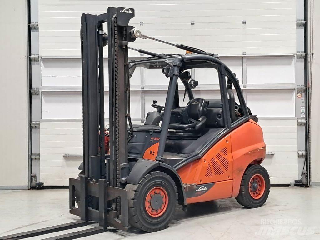 Linde H50T-02 LPG (dujiniai) krautuvai