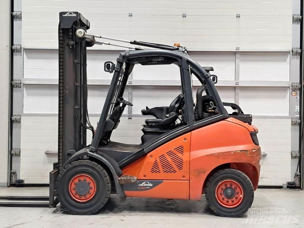 Linde H50T-02 LPG (dujiniai) krautuvai