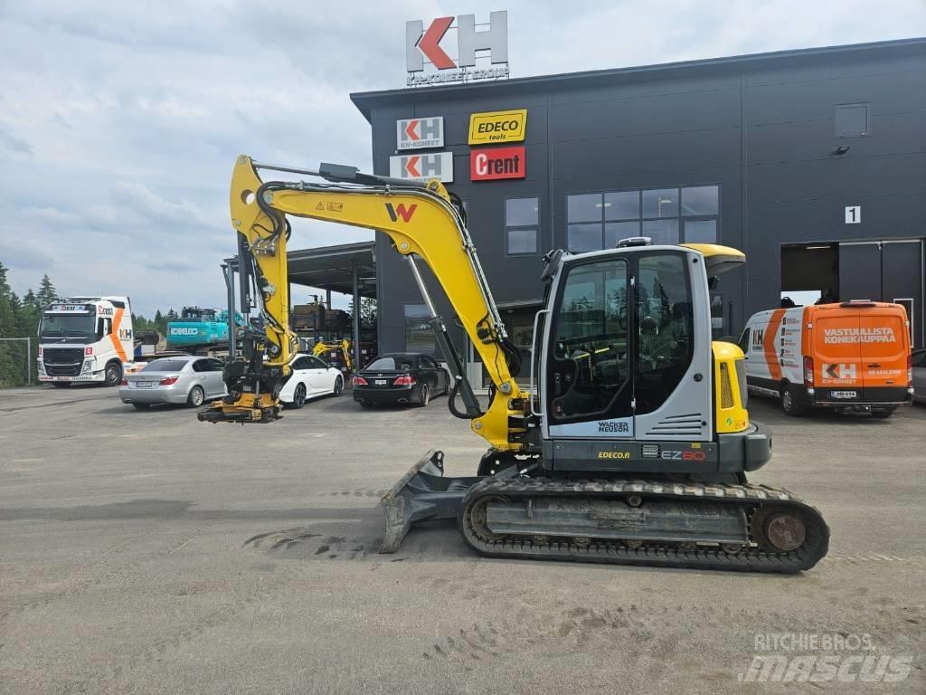 Wacker Neuson EZ 80 Vidutinės galios ekskavatoriai 7-12 t