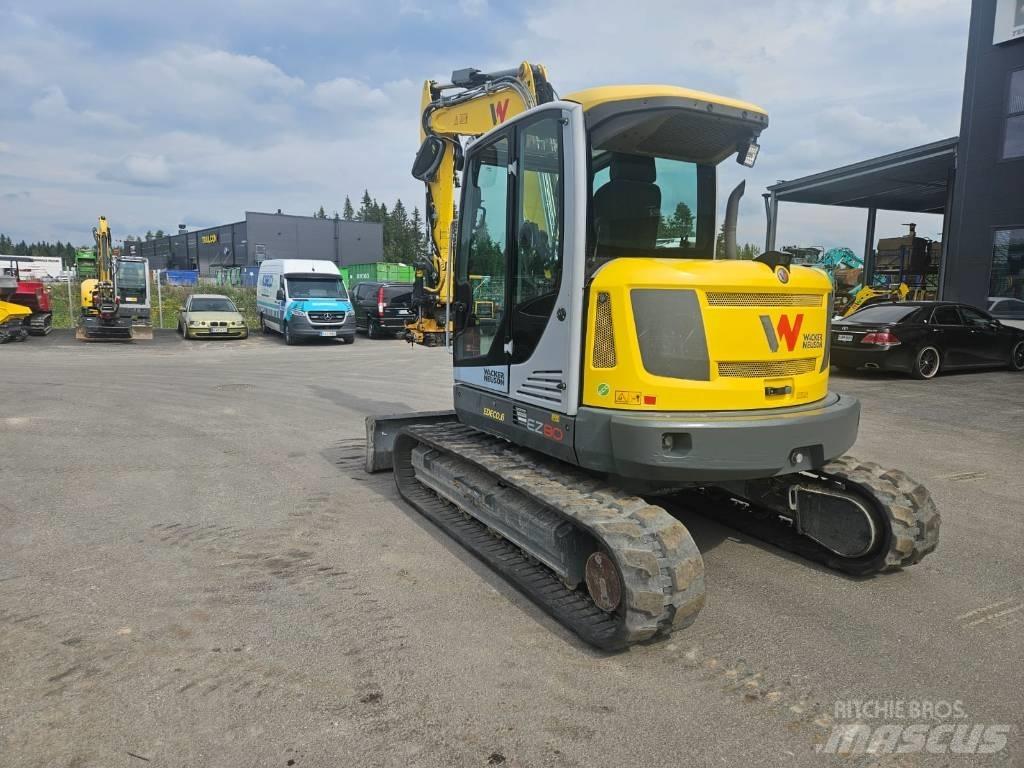 Wacker Neuson EZ 80 Vidutinės galios ekskavatoriai 7-12 t