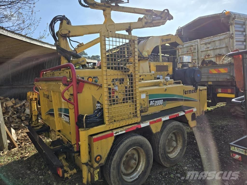 Vermeer BC2000XL Medienos smulkintuvai