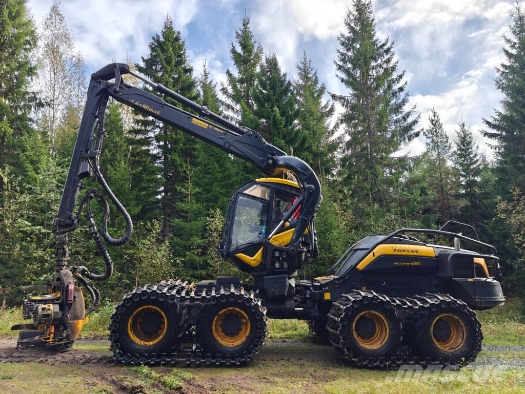 Ponsse Scorpion King Miško technika (Harvesteriai)