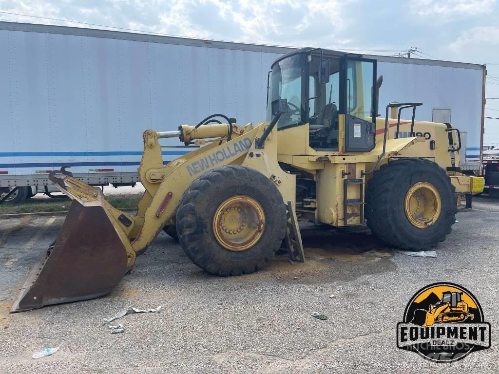 New Holland LW 190 Naudoti ratiniai krautuvai