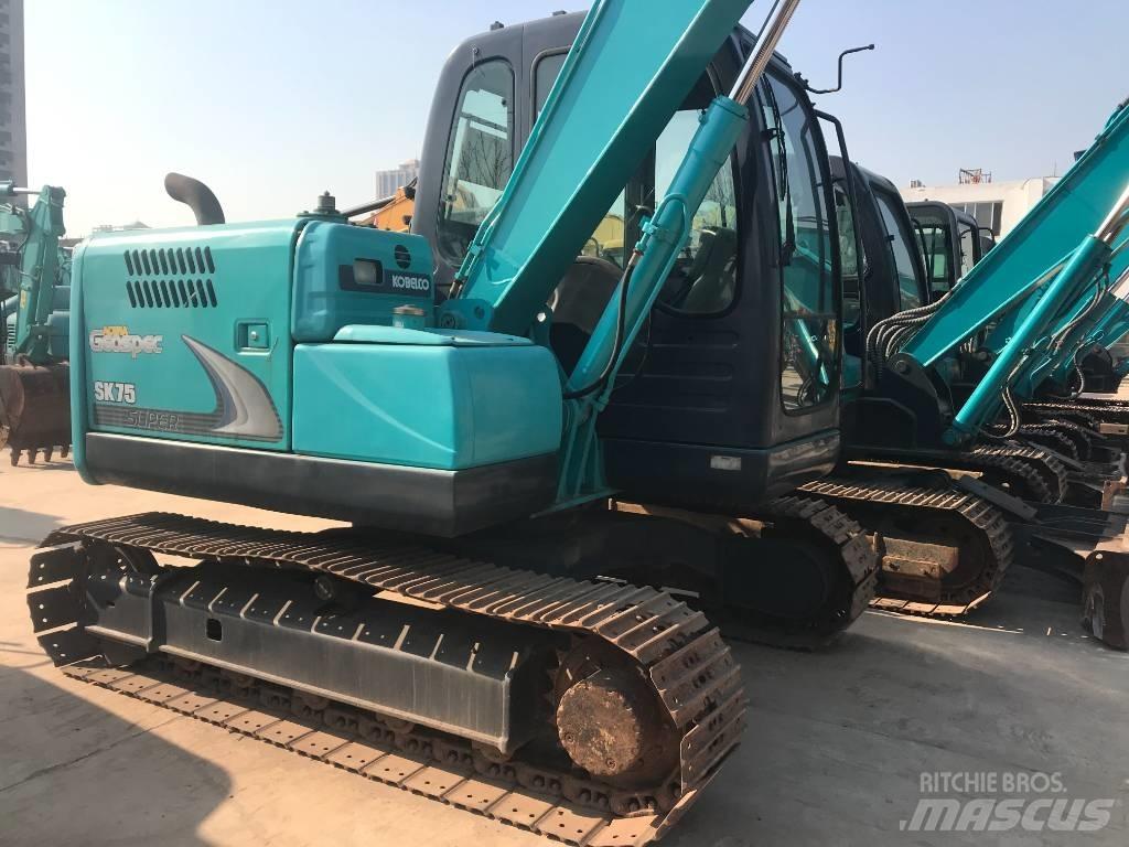 Kobelco SK 75 CSR Vikšriniai ekskavatoriai