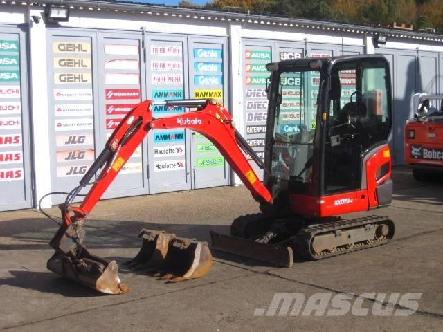 Kubota KX019-4 Mini ekskavatoriai < 7 t