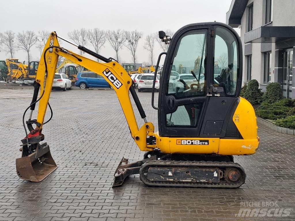 JCB 8018 CTS Mini ekskavatoriai < 7 t